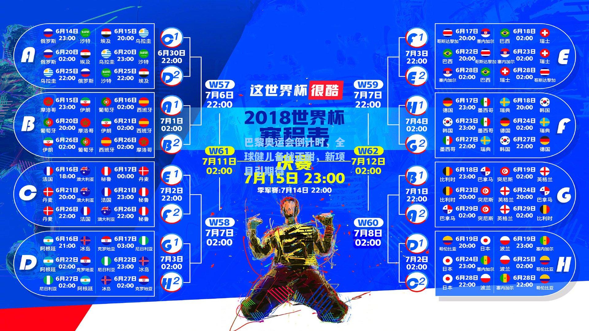 巴黎奥运会倒计时，全球健儿备战正酣，新项目引期待